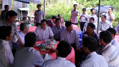Trưởng Ban KTTW khảo sát “tam nông” tại ĐBSCL - ảnh 2