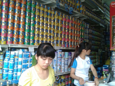 Sữa nhiễm khuẩn độc: