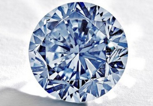 Viên kim cương xanh siêu hiếm được chào giá 19 triệu USD - ảnh 1