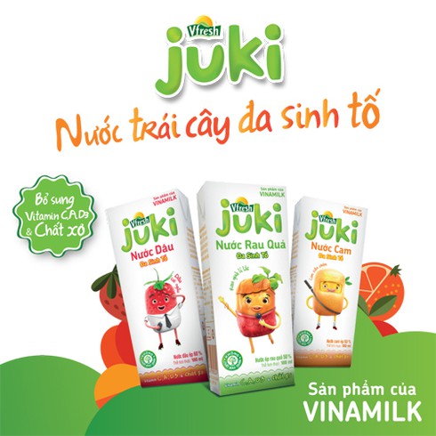 Vfresh Juki - Nước trái cây đa sinh tố dành cho trẻ em - ảnh 2