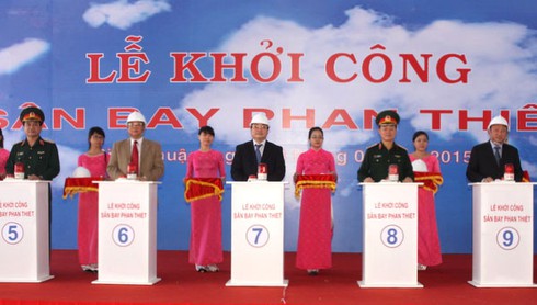 Khởi công sân bay đầu tiên theo hình thức BOT - ảnh 1