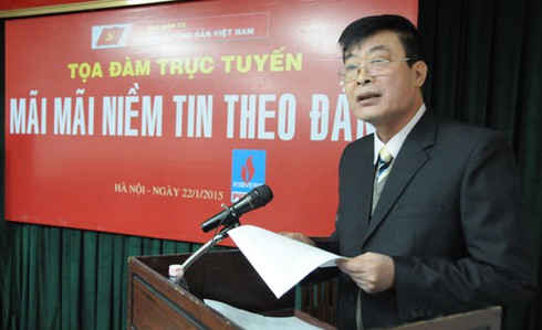 Tọa đàm trực tuyến “Mãi mãi niềm tin theo Đảng” - ảnh 2