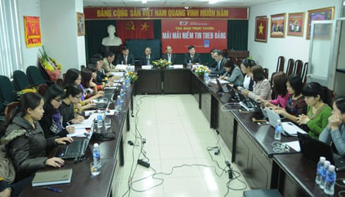 Tọa đàm trực tuyến “Mãi mãi niềm tin theo Đảng” - ảnh 1