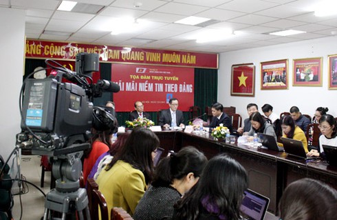 Tọa đàm trực tuyến “Mãi mãi niềm tin theo Đảng” - ảnh 19