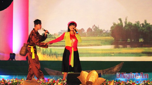 Dân ca ví dặm neo đậu hồn quê - ảnh 1