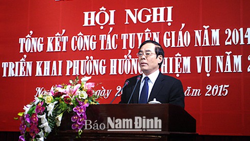 Nam Định có tân Bí thư Tỉnh ủy - ảnh 1
