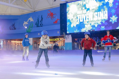 Ngày hội tuyển sinh Vinpearlland Ice Rink lần 2 - ảnh 1