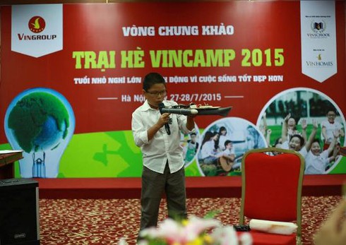 VinCamp 2015: Thay đổi “thế giới người lớn” từ mơ ước và hành động trẻ thơ - ảnh 1