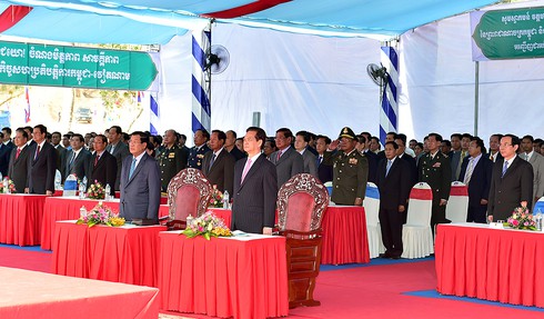 Việt Nam, Campuchia khánh thành mốc giới số 30 trên đất liền - ảnh 1