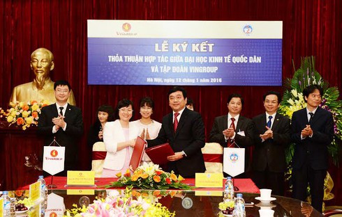 Quỹ Học bổng tài năng trẻ Vingroup trị giá 30 tỷ đồng dành cho SV ĐH KTQD - ảnh 1
