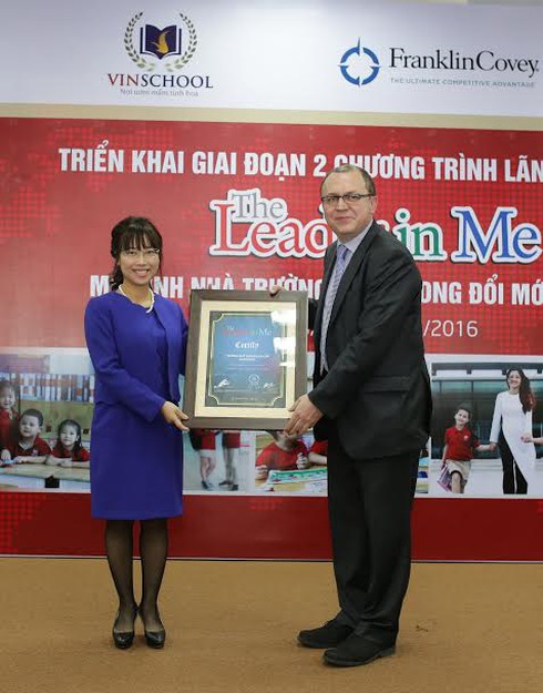 Vinschool tiên phong xây dựng mô hình trường học