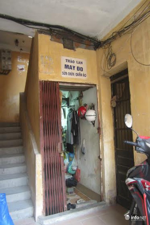 Hà Nội: Ở chung cư cũ nát phải cực