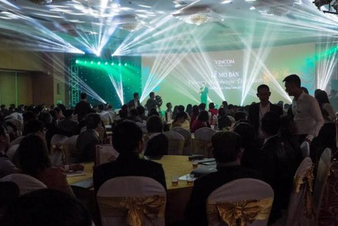 Giao dịch sôi động tại lễ mở bán Vincom Shophouse Thái Bình - ảnh 1