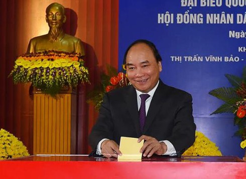 Lãnh đạo Chính phủ bỏ phiếu bầu ĐBQH và đại biểu HĐND các cấp - ảnh 1
