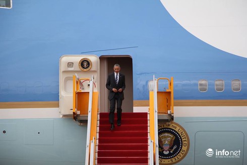Tổng thống Barack Obama đã tới TP.HCM - ảnh 4