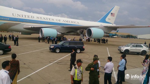 Tổng thống Barack Obama đã tới TP.HCM - ảnh 11