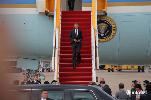 Tổng thống Barack Obama đã tới TP.HCM - ảnh 5
