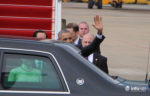 Tổng thống Barack Obama đã tới TP.HCM - ảnh 7