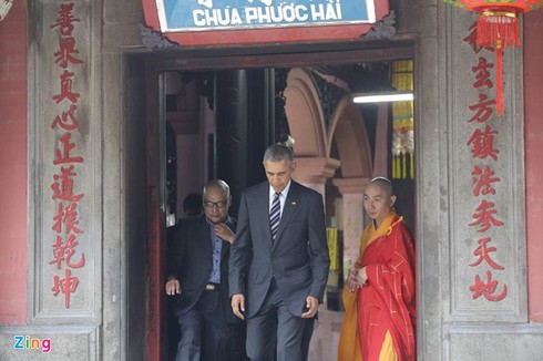 Tổng thống Barack Obama đã tới TP.HCM - ảnh 3