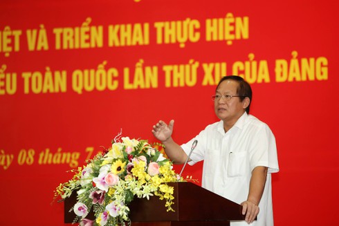 Bộ TT&TT học tập, quán triệt và triển khai thực hiện Nghị quyết Đại hội 12 - ảnh 1
