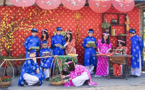 Hội Xuân ngập tràn không khí Tết tại Vinschool - ảnh 1