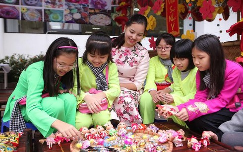 Hội Xuân ngập tràn không khí Tết tại Vinschool - ảnh 3