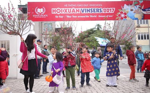 Hội Xuân ngập tràn không khí Tết tại Vinschool - ảnh 4