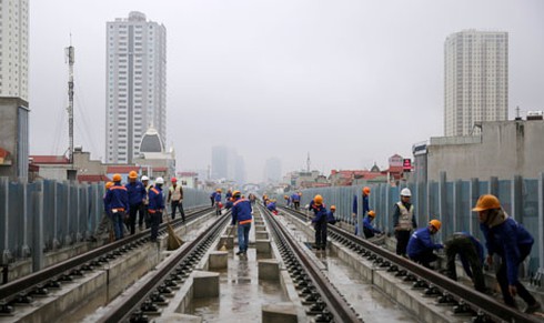 Tháng 9/2017 chạy thử đường sắt trên cao Cát Linh - Hà Đông - ảnh 1