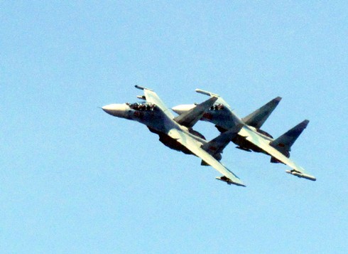 Xem máy bay SU-30 bay đêm, tuần tra Trường Sa - ảnh 15