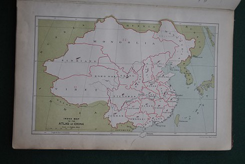 Cận cảnh cuốn Atlas 1908 của Trung Quốc không có Hoàng Sa, Trường Sa - ảnh 3