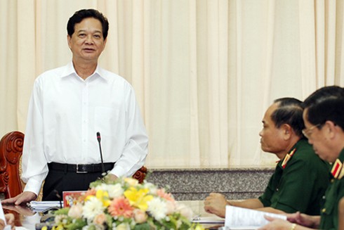 Thủ tướng biểu dương sự nỗ lực của Quân khu 9 - ảnh 1