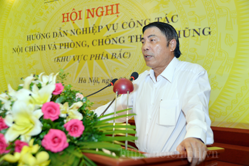 Ông Nguyễn Bá Thanh: Nhiệm vụ của Ban Nội chính hết sức khó khăn, phức tạp - ảnh 1