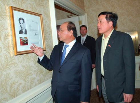 Hoạt động của PTT Nguyễn Xuân Phúc tại Harvard - ảnh 2