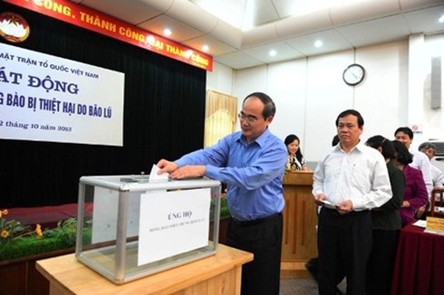 Ông Nguyễn Thiện Nhân kêu gọi ủng hộ đồng bào miền Trung - ảnh 1