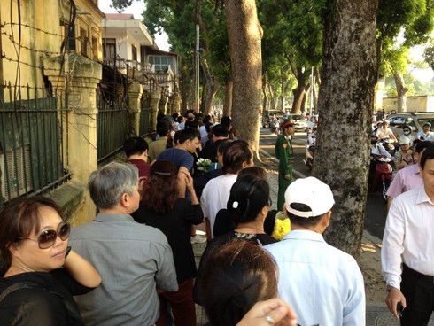 Bên trong nhà Đại tướng Võ Nguyên Giáp sáng 7-10 - ảnh 31