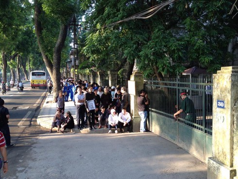 Bên trong nhà Đại tướng Võ Nguyên Giáp sáng 7-10 - ảnh 30