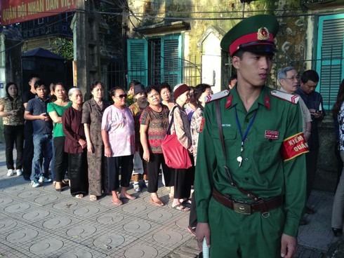 Bên trong nhà Đại tướng Võ Nguyên Giáp sáng 7-10 - ảnh 24