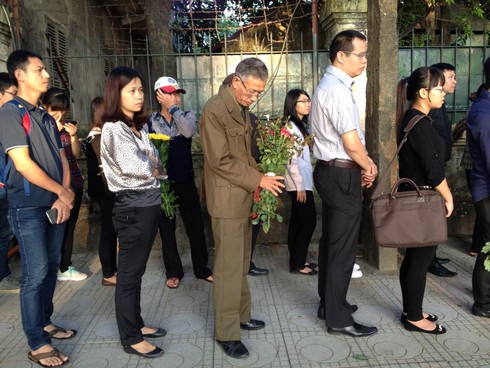 Bên trong nhà Đại tướng Võ Nguyên Giáp sáng 7-10 - ảnh 26