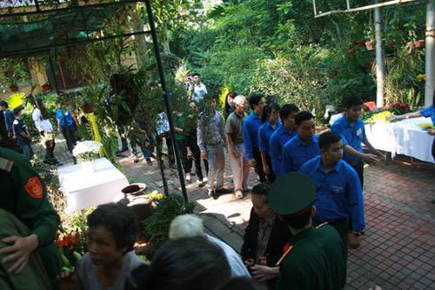 Bên trong nhà Đại tướng Võ Nguyên Giáp sáng 7-10 - ảnh 11