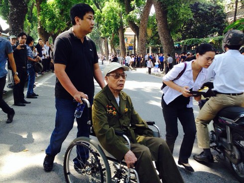Bên trong nhà Đại tướng Võ Nguyên Giáp sáng 7-10 - ảnh 8