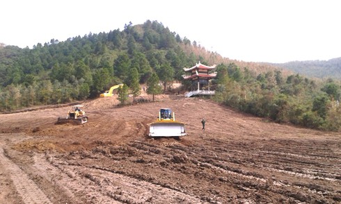 Tang lễ Đại tướng Võ Nguyên Giáp: Hình ảnh mới nhất về tuyến đường vào nơi an táng - ảnh 7