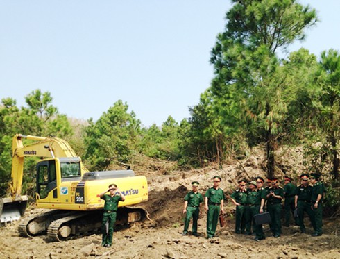 Tang lễ Đại tướng Võ Nguyên Giáp: Hình ảnh mới nhất về tuyến đường vào nơi an táng - ảnh 4
