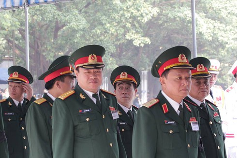 Tin, ảnh mới nhất Lễ Quốc tang Đại tướng Võ Nguyên Giáp sáng 12/10 - ảnh 22