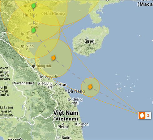 Tin mới nhất về bão Haiyan - bão số 14: Có thể vào vùng biển Quảng Trị - Hà Tĩnh - ảnh 6