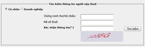 Hướng dẫn tra cứu mã số thuế cá nhân - ảnh 1