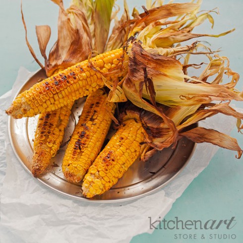 Ngô nướng chanh ớt kiểu Mexico - ảnh 1