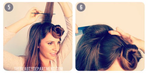 Tái tạo kiểu tóc đuôi ngựa thập niên 50s - ảnh 4