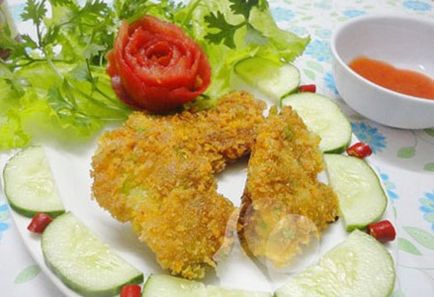 Thơm giòn thịt heo chiên xù - ảnh 1