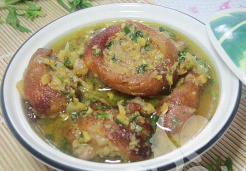 Móng giò nấu giả cầy ngày lạnh - ảnh 1