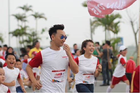 Dàn sao “khủng” thi chạy Edurun vì giáo dục vùng cao - ảnh 7